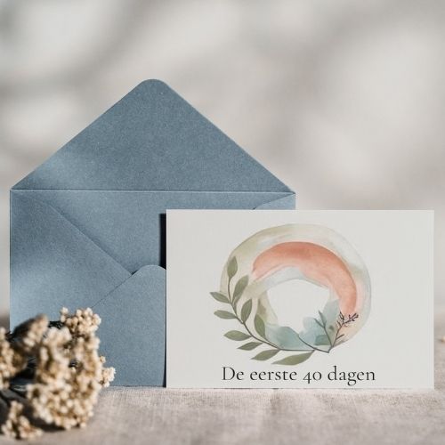 Envelop met postzegel (binnen NL)